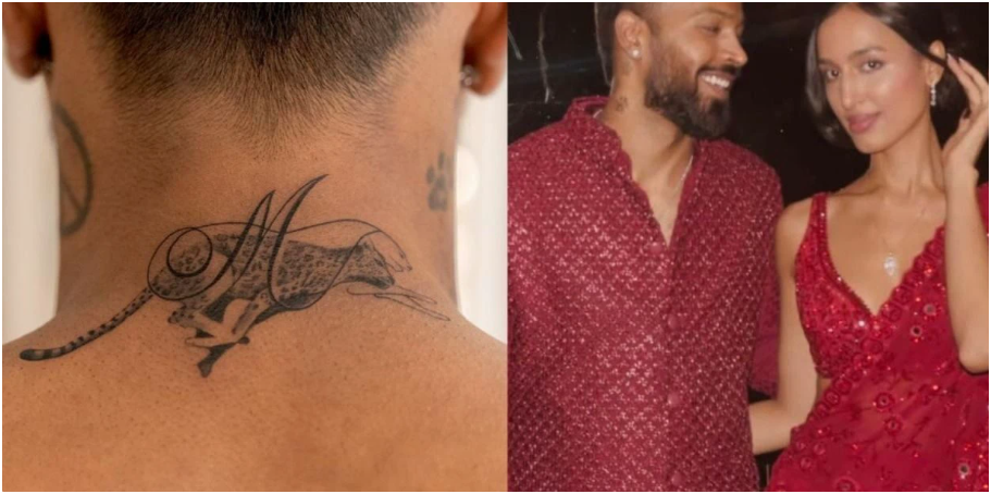 হার্দিক পাণ্ডিয়ার গলায় প্রেমিকা মাহিকার নামের ট্যাটু কি নতুন সম্পর্কের শিলমোহর