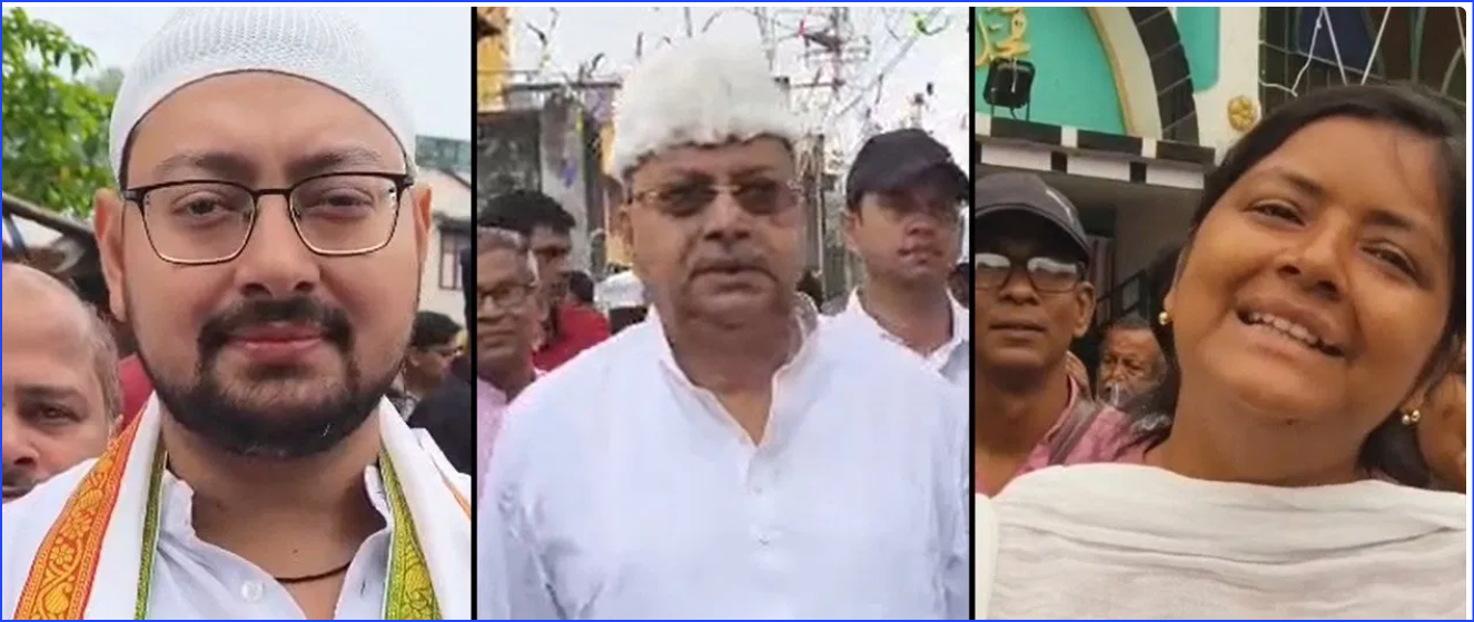 ইদের সকালে সৌজন্য বনাম রাজনৈতিক কটাক্ষ, উত্তরপাড়ায় মুখোমুখি মীনাক্ষী ও কল্যাণ