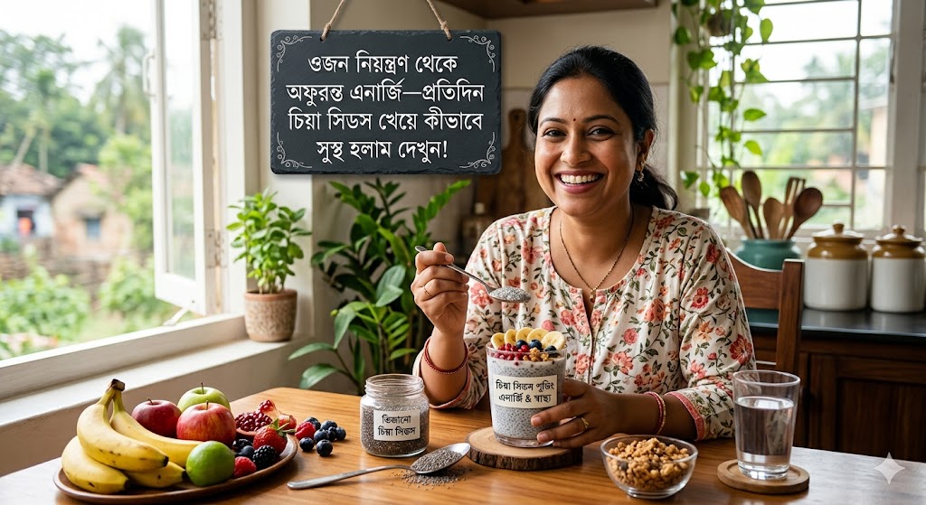 ১ মাস প্রতিদিন সকালে খেলাম চিয়া সিডস; ম্যাজিকের মতো দূর হলো শরীরের এই ৩টি বড় সমস্যা!