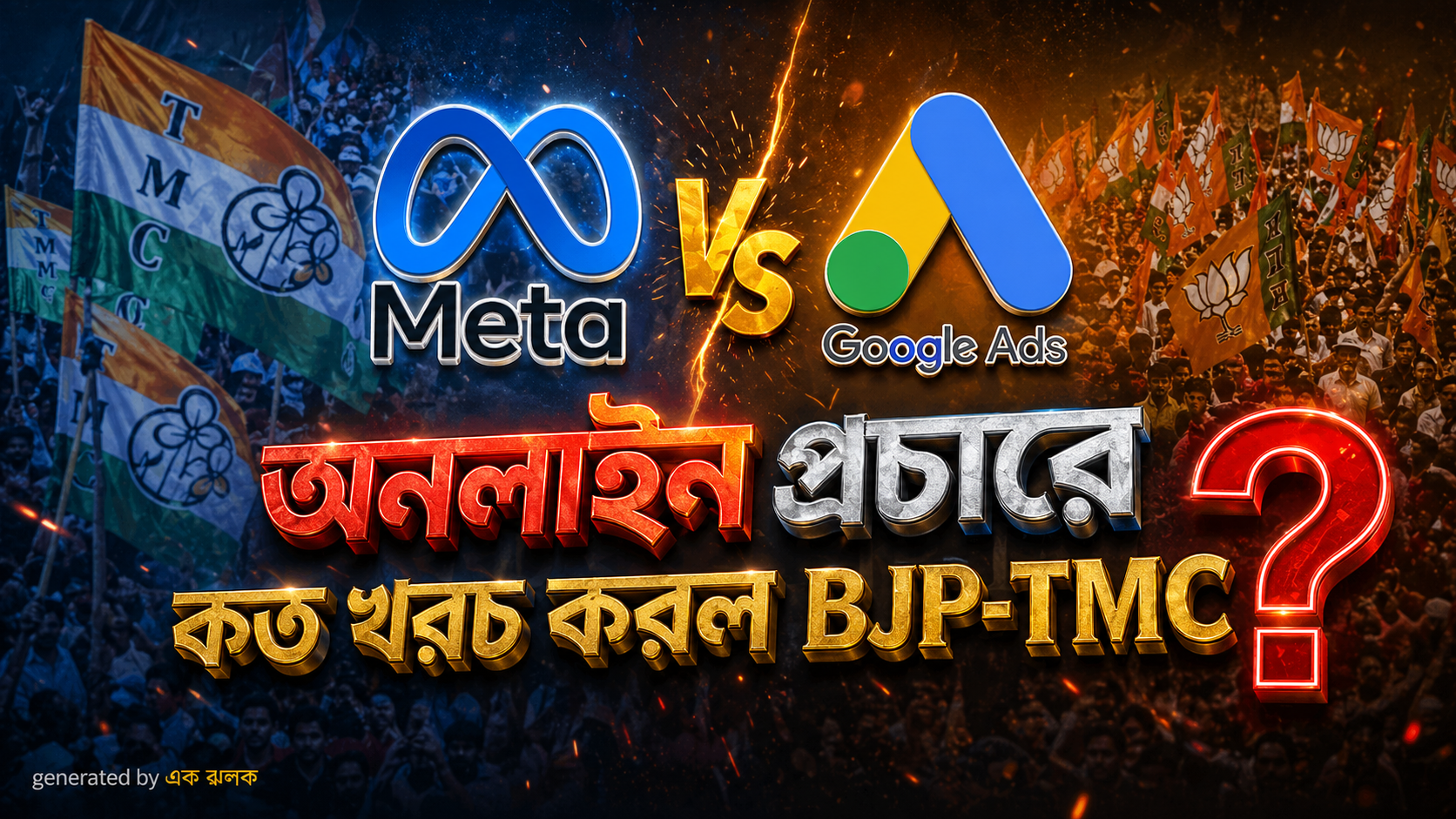 সোশ্যাল মিডিয়ায় ভোটযুদ্ধ, ডিজিটাল খরচে শীর্ষে BJP, কতটা পিছিয়ে TMC?