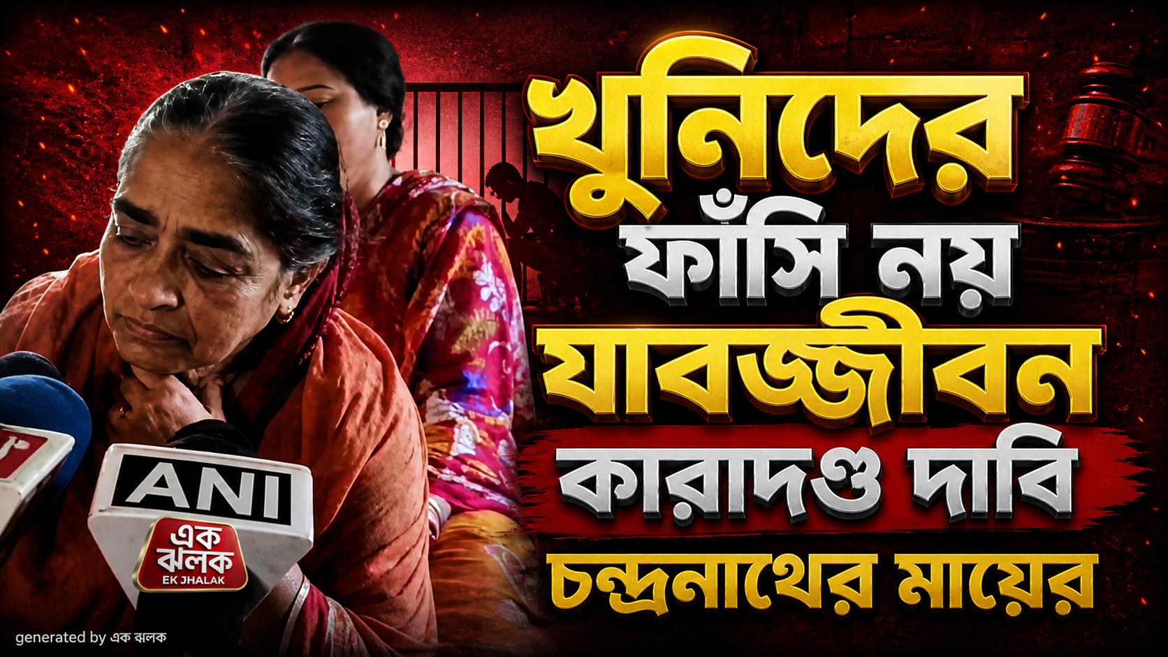 ছেলের খুনিদের ফাঁসি নয়, যাবজ্জীবন চান চন্দ্রনাথের মা: প্রতিহিংসার অভিযোগে সরব পরিবার