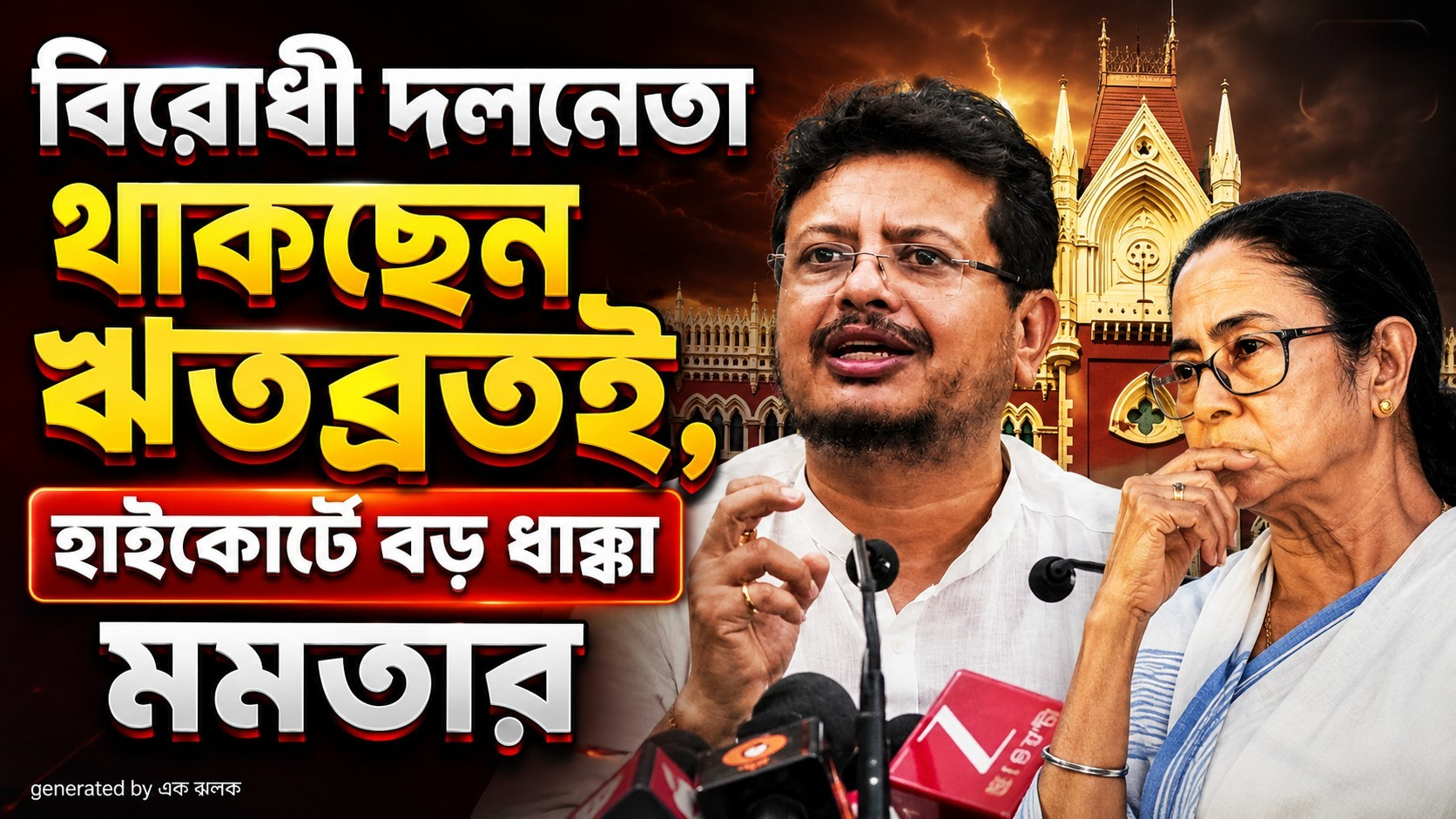 বিরোধী দলনেতা থাকছেন ঋতব্রতই! হাইকোর্টে বড় ধাক্কা মমতার