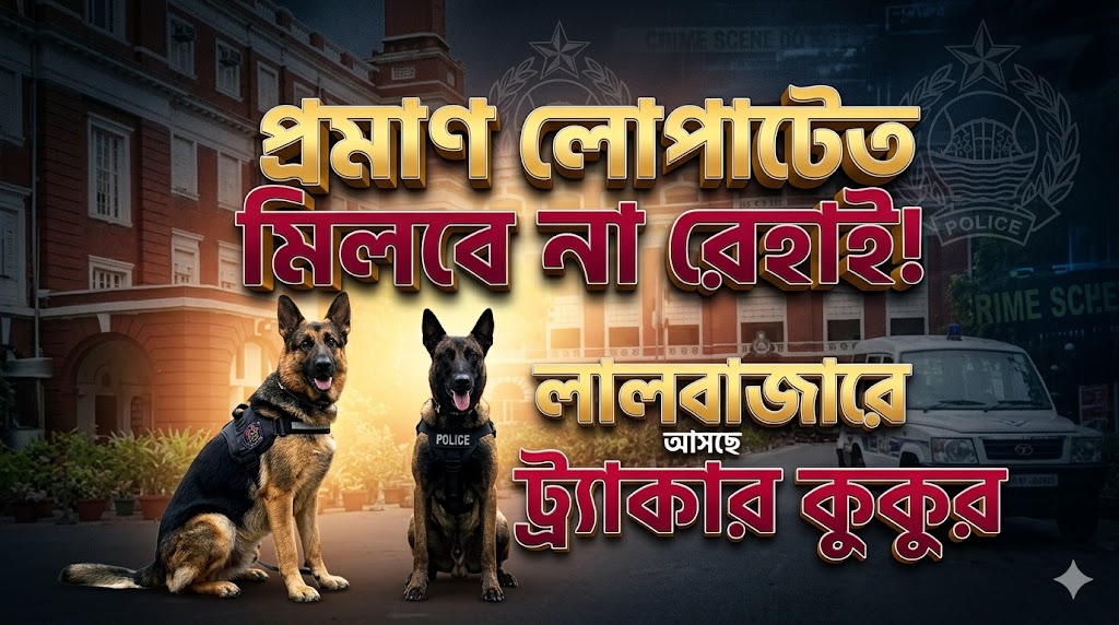 প্রমাণ লোপাটেও মিলবে না রেহাই! লালবাজারে আসছে আরও ২ ট্র্যাকার কুকুর