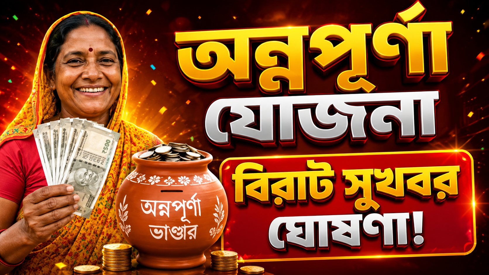 অন্নপূর্ণা যোজনা: বিরাট সুখবর ঘোষণা! প্রতি ব্লকে বসছে বিশেষ শিবির