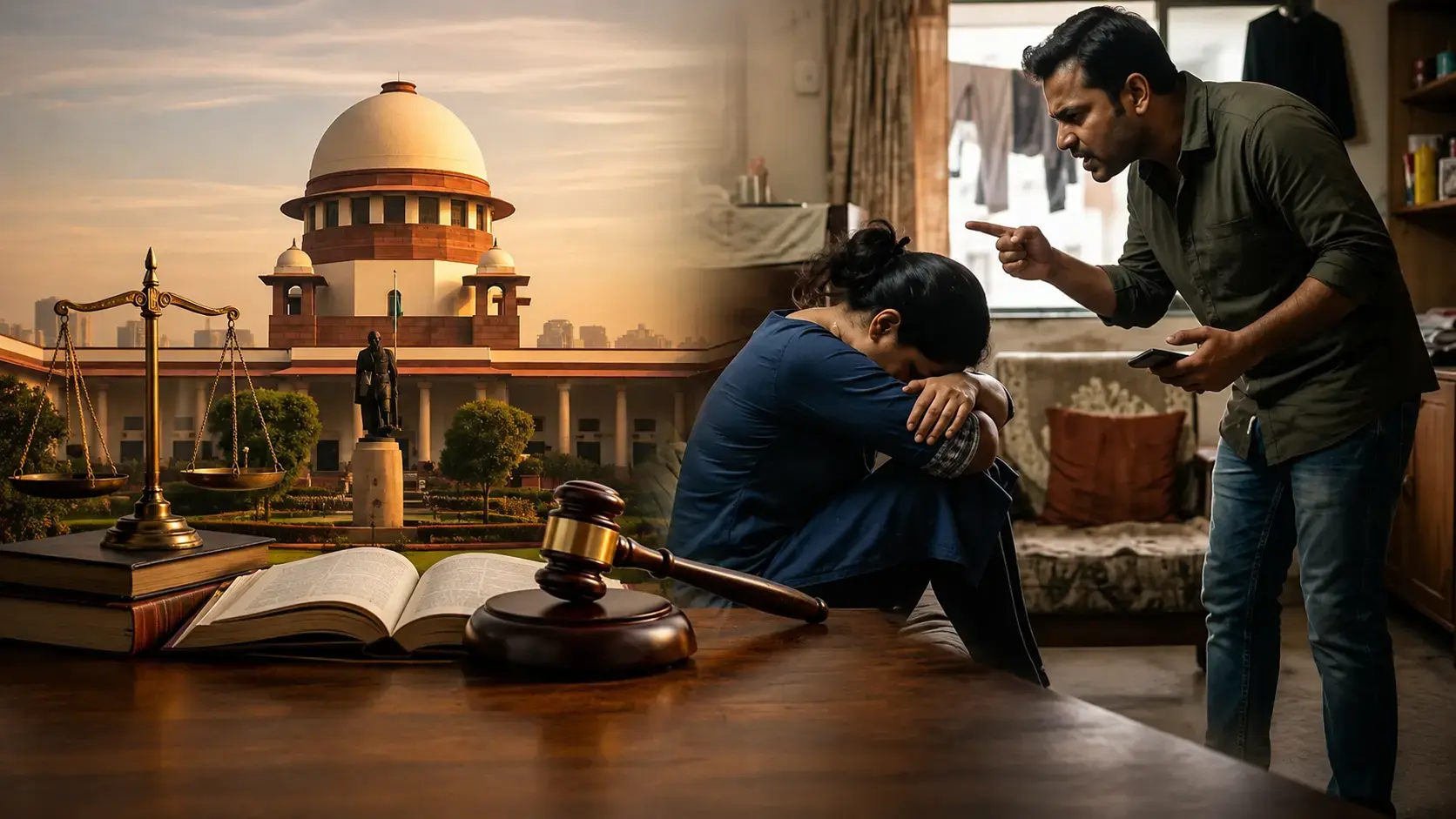 ‘শুধু আইনি বিয়ে নয়, সুসম্পর্কই আসল’—লিভ-ইন সঙ্গীর বিরুদ্ধে নিষ্ঠুরতার মামলায় নজির গড়ে নির্দেশ শীর্ষ আদালতের