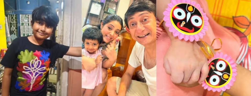 দাদা আছে, তবু চেনে না কৃষভি! রাখিতে ছোট ভাইয়ের সঙ্গেই কাঞ্চন-কন্যা