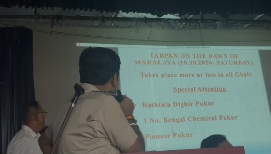 পুজোর প্রস্তুতি চরমে, বিধায়ক ও পুলিশ কর্তাদের নিয়ে বারাসাতে মেগা মিটিং