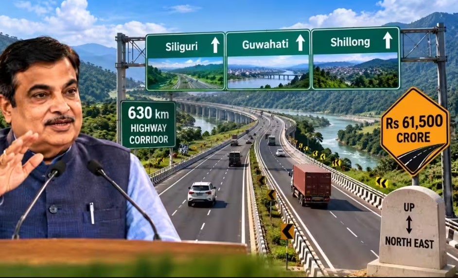 উত্তর-পূর্বে যোগাযোগের বড় বিপ্লব! ৬১,৫০০ কোটি টাকার মেগা হাইওয়েতে জুড়ছে শিলিগুড়ি-গুয়াহাটি-শিলং