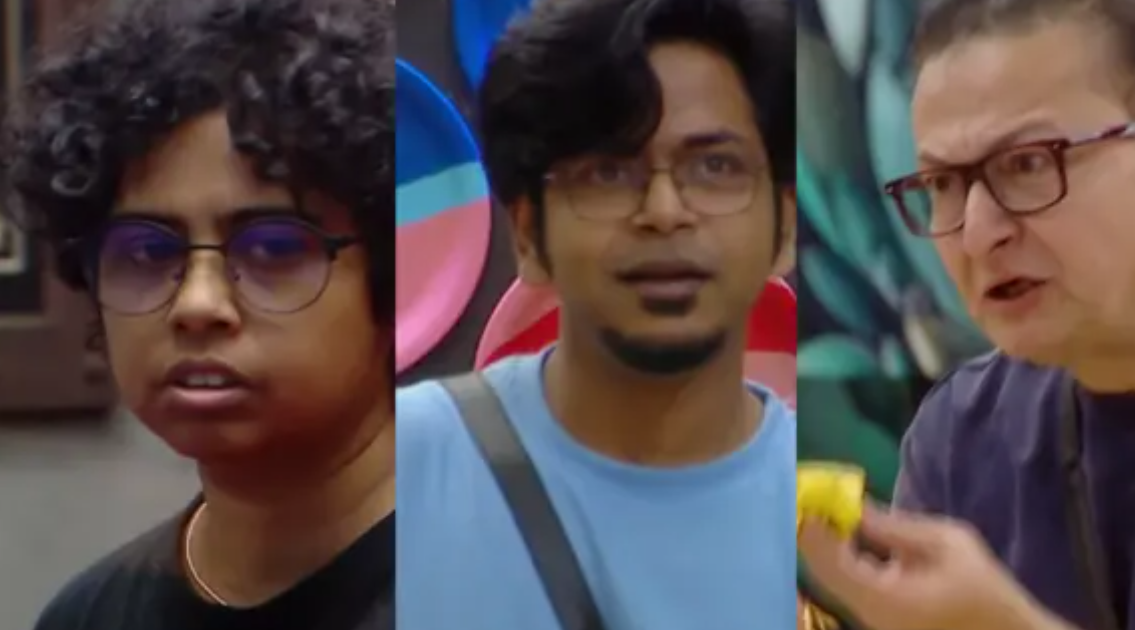 বিগ বসের ঘরে খাদ্যসংকট! অধিনায়ককে তোয়াক্কা না করে মূল বাড়ি থেকে কী ‘চুরি’ করলেন দুর্নিবার-ঝিলাম? বিগ বসের ঘরে খাদ্যসংকট! অধিনায়ককে তোয়াক্কা না করে মূল বাড়ি থেকে কী ‘চুরি’ করলেন দুর্নিবার-ঝিলাম?