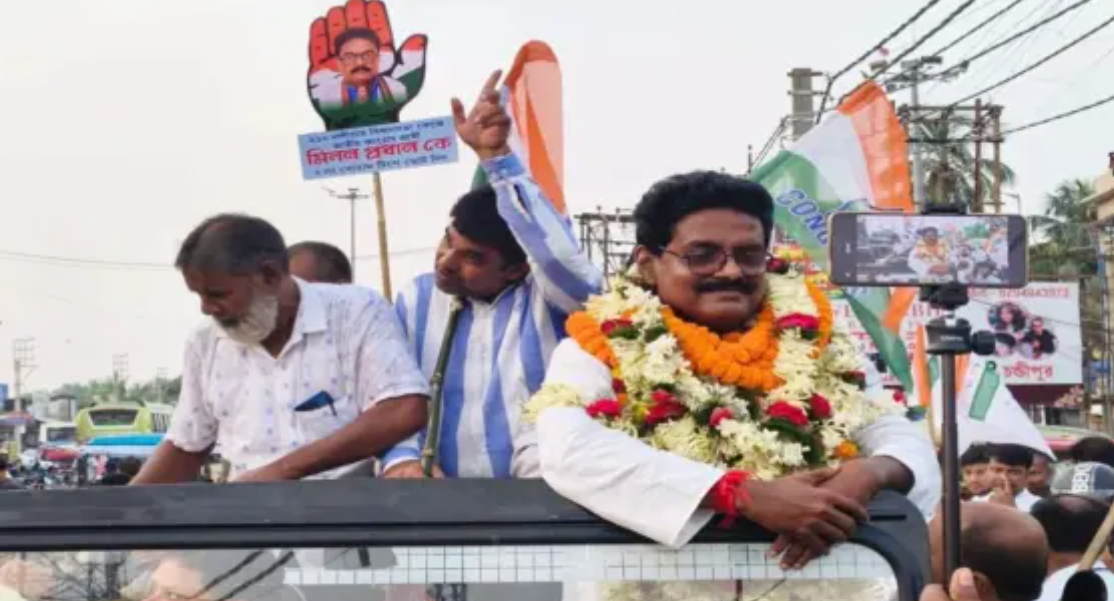 চোখে গামছা বেঁধে মধ্যরাতে জঙ্গল সফর! জেল থেকে বেরিয়েই নন্দীগ্রামের প্রচারে ঝড় তুললেন মিলন প্রধান