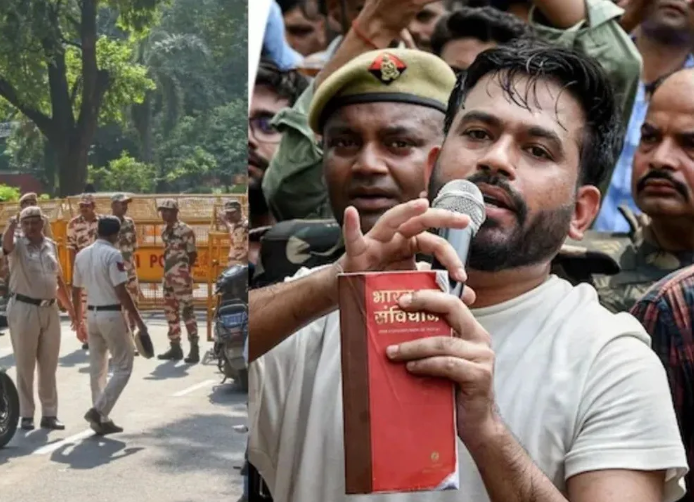 নির্বাচন কমিশনের বিরুদ্ধে বিক্ষোভ ঘিরে রণক্ষেত্র দিল্লি, আটক দেড় হাজার! নির্বাচন কমিশনের বিরুদ্ধে বিক্ষোভ ঘিরে রণক্ষেত্র দিল্লি, আটক দেড় হাজার!